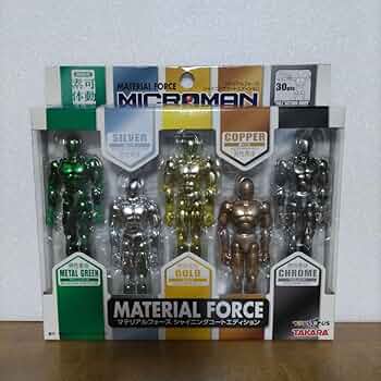 新品未開封　マテリアルフォース　ミクロマン　タカラ　トイザらス Amazon.co.jp: 未開封 タカラ ミクロマン トイザらス限定